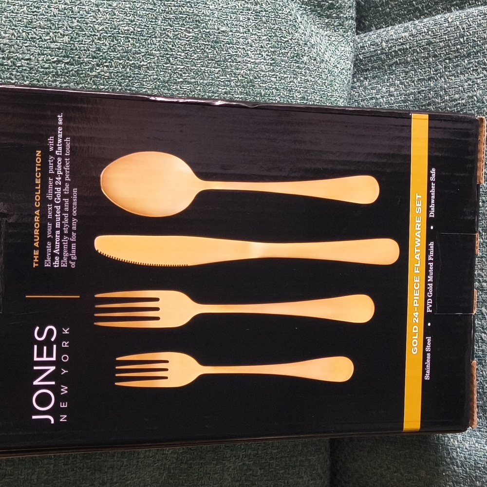 Jones New York Gold Flatware Collection
